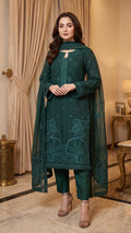 Embroidered Luxury Winter Creation