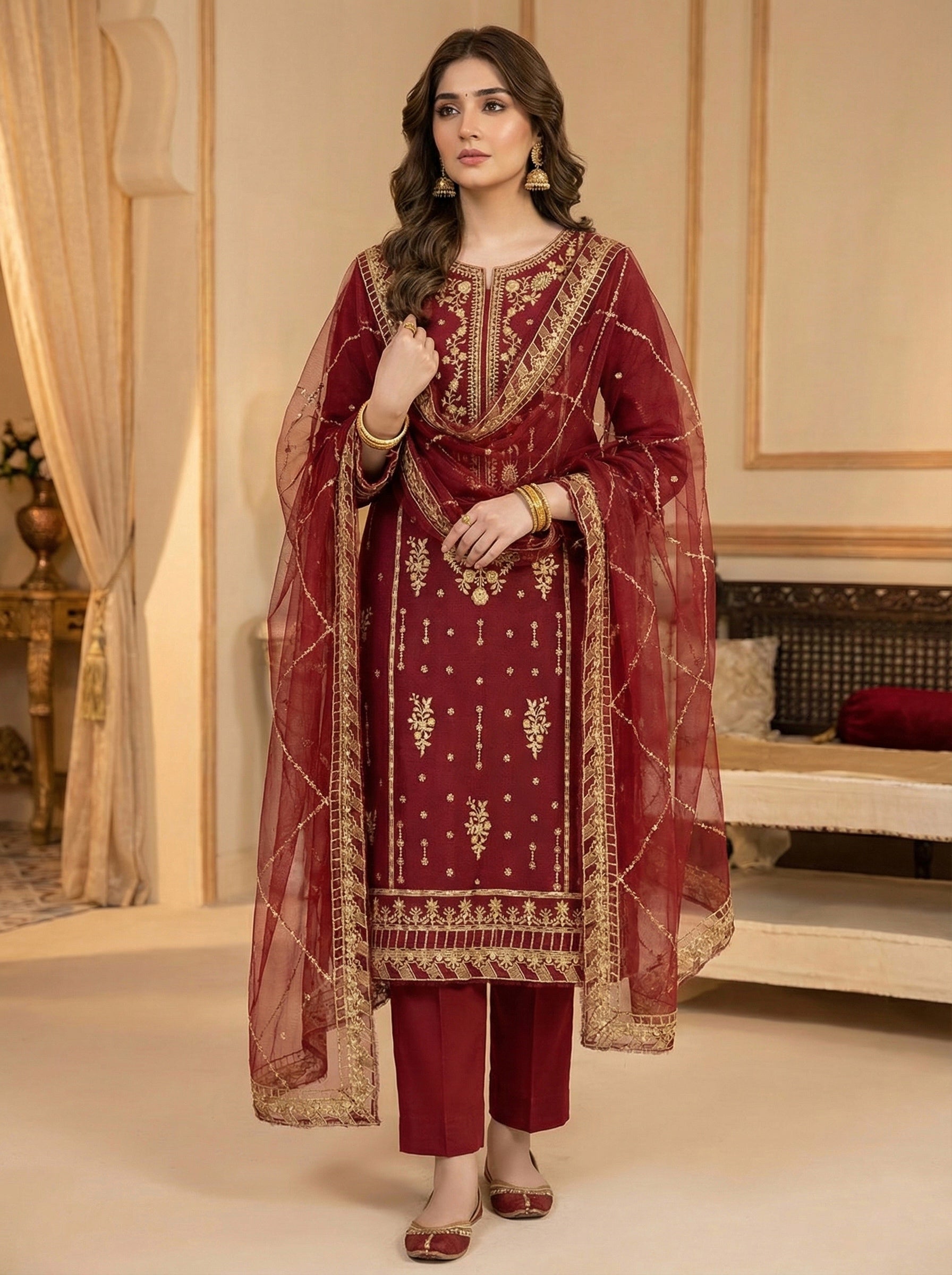 Ghani Eid Creation Cotton Net 2026