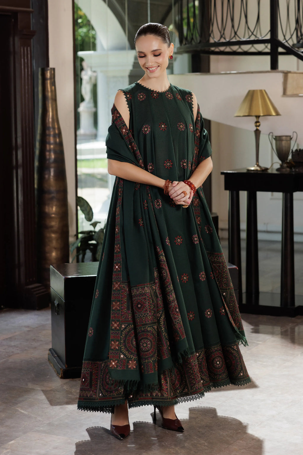 Bareeze Embroidered Luxury Winter Collection