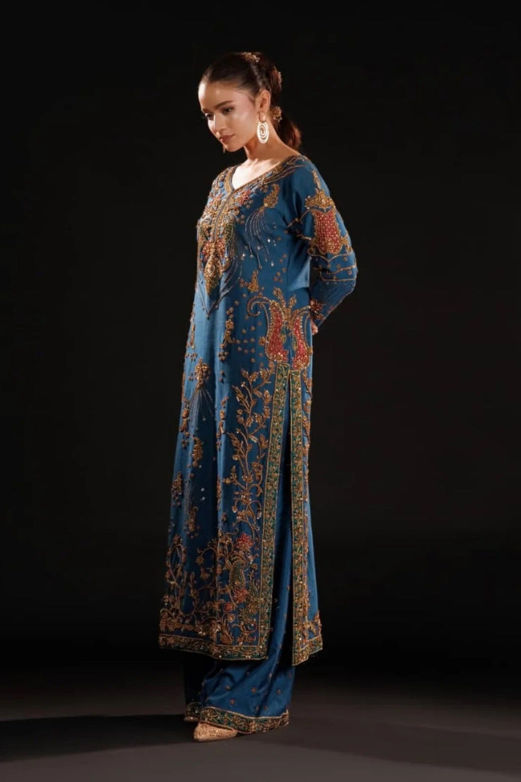 Azure Embroidered Luxury Bridal Collection