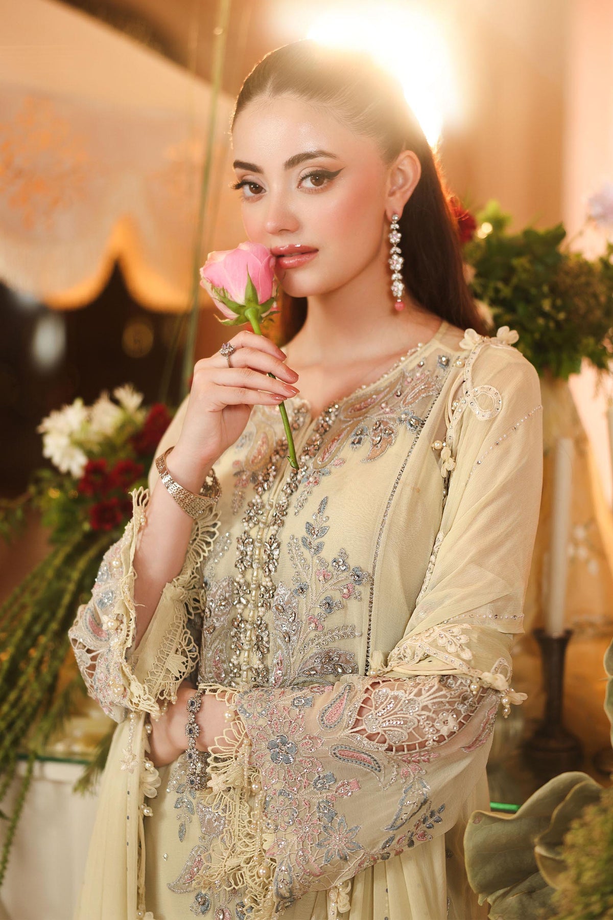 Maria B Embroidered Luxury Chiffon