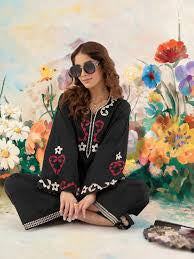 ETHNC Latest Embroidered Luxury Lawn
