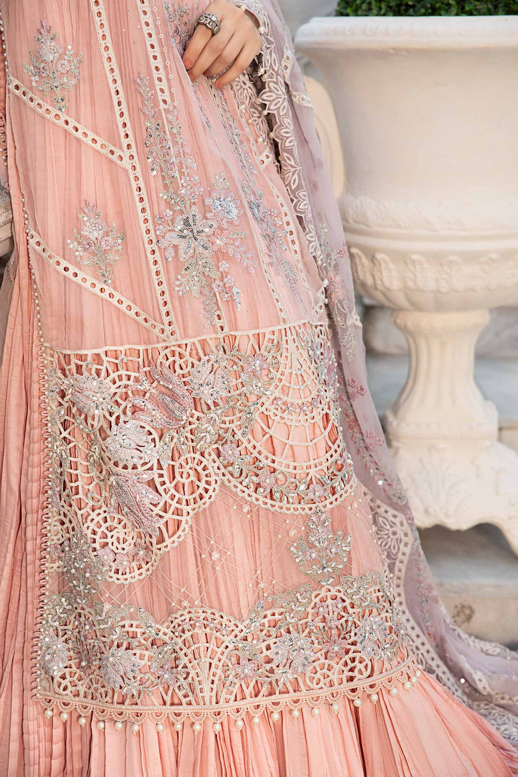 Maria B Luxury Embroidered Chiffon