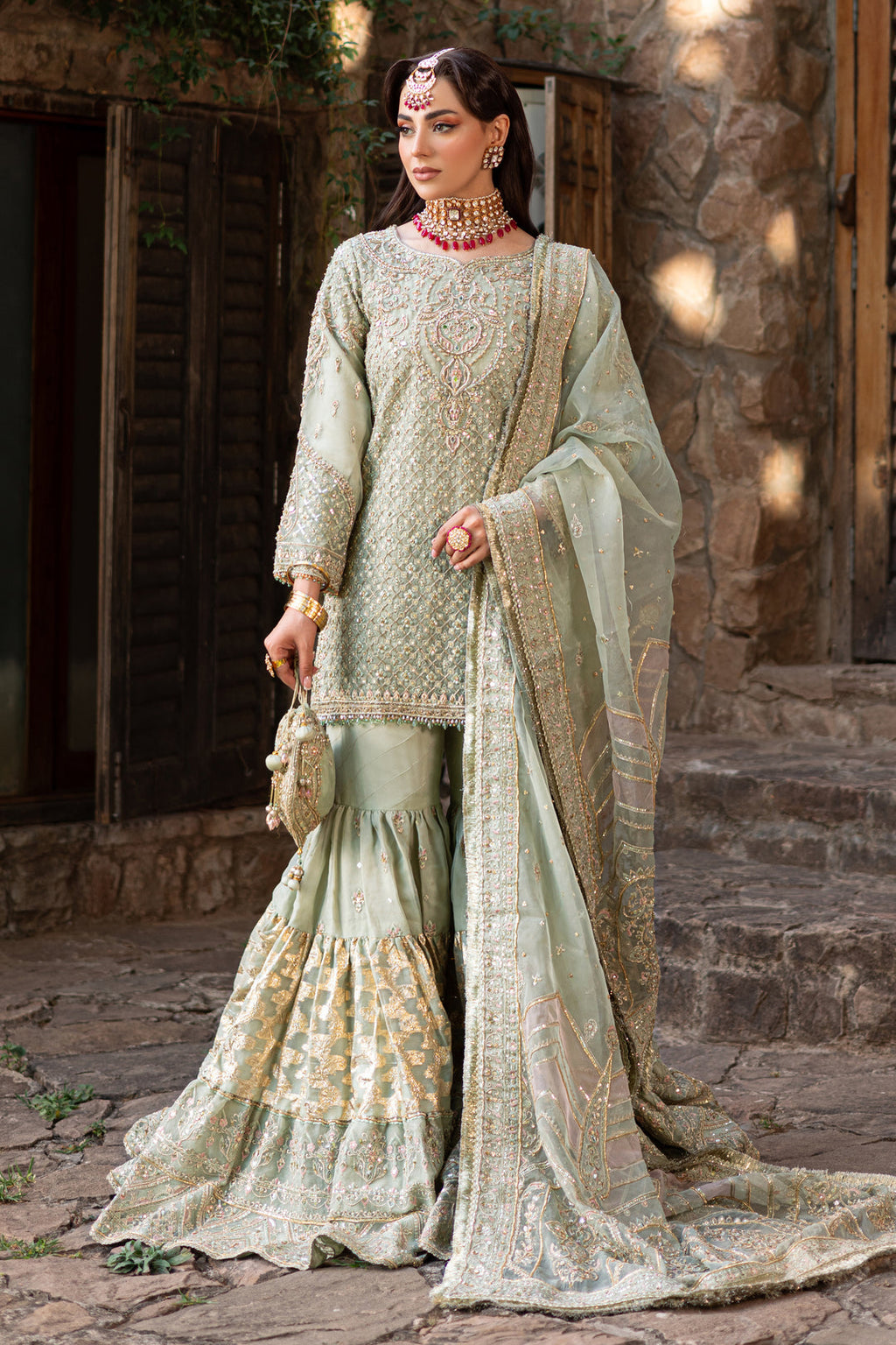 Naqshi Luxury Bridal Wear Dress