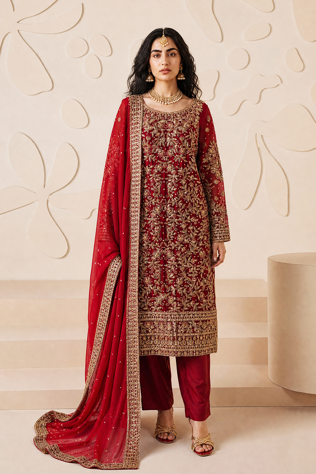 Saad Sheikh Luxury Hand Made Dress