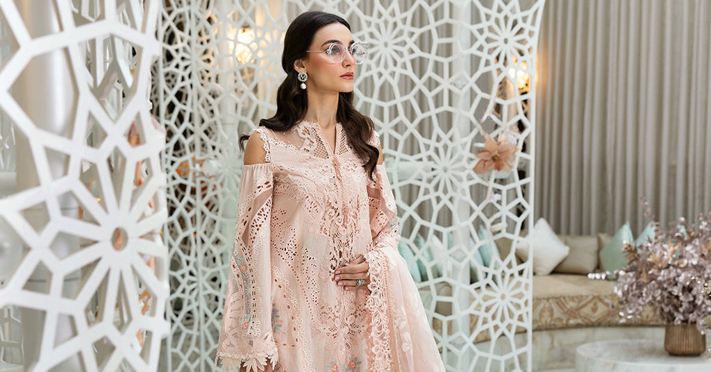 Maria B Embroidered Luxury Lawn