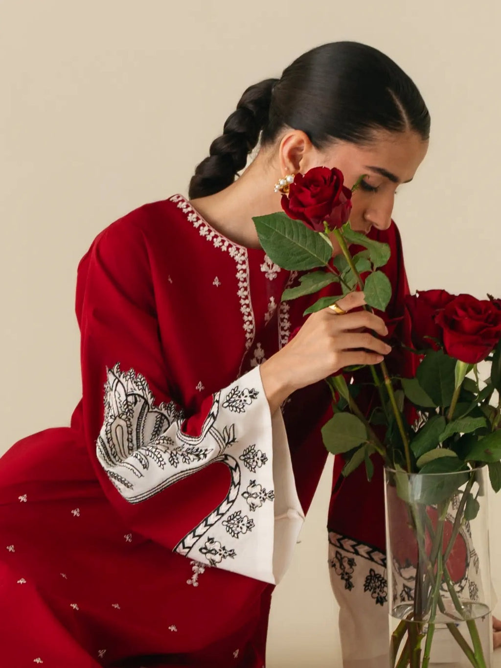 Aghanoor Embroidered Suit