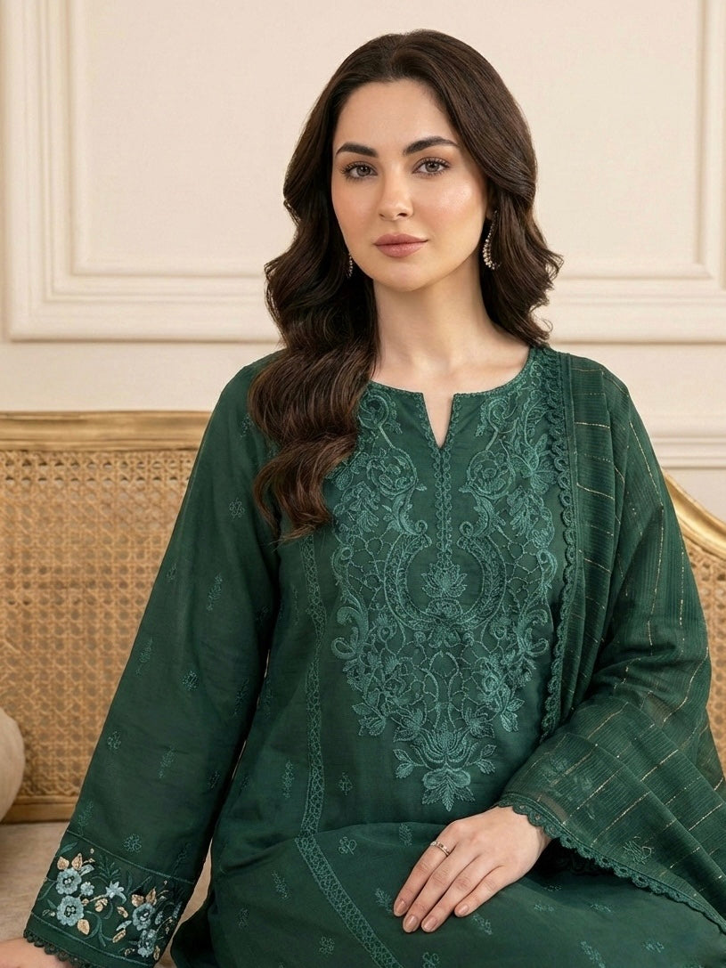 Embroidered Luxury Lawn Eid Edition 26’