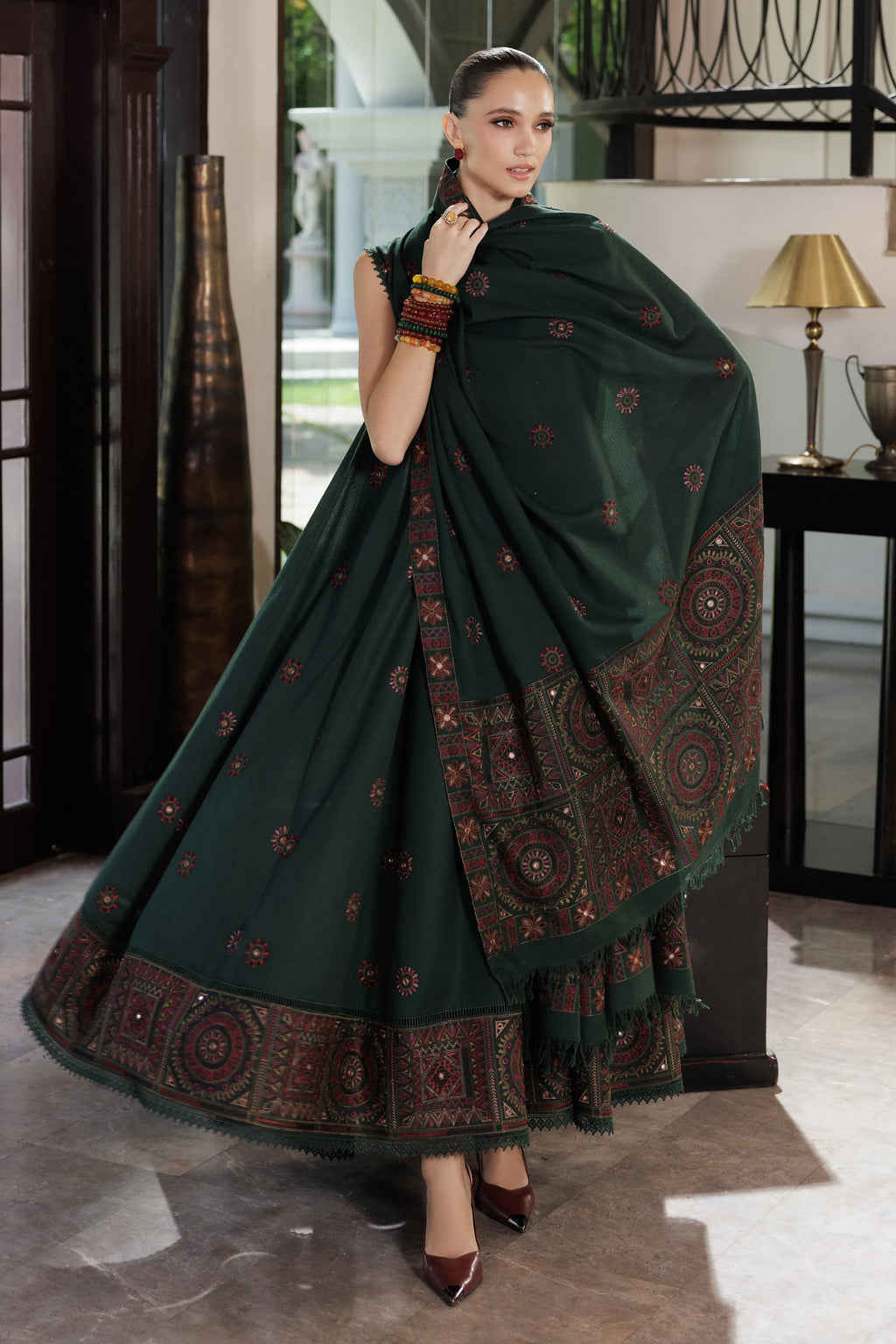 Bareeze Embroidered Luxury Winter Collection