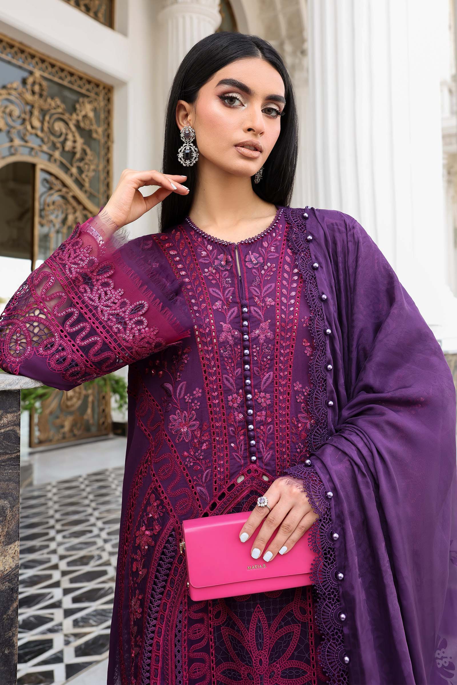 Maria B Embroidered Luxury Lawn
