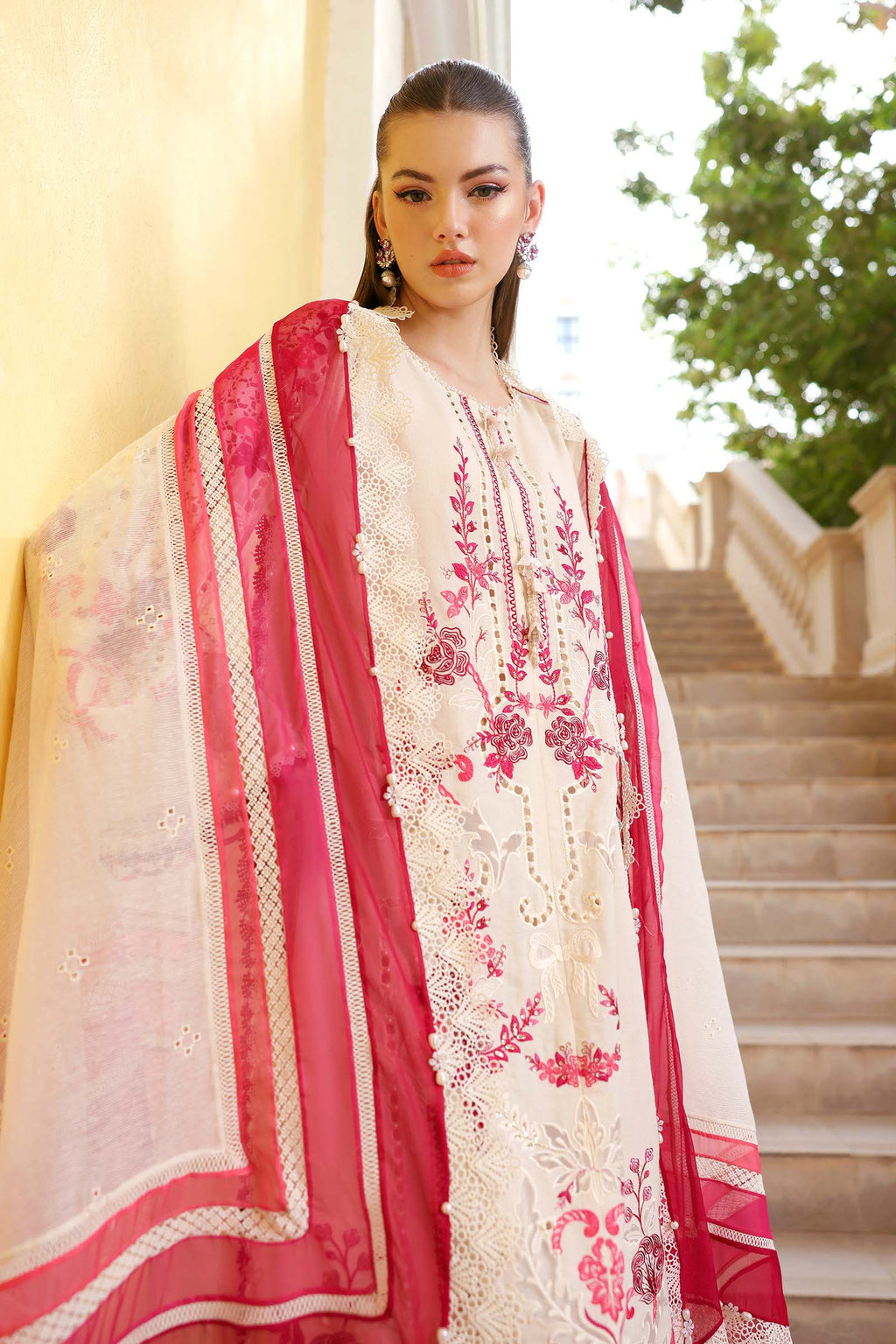 Maria B Embroidered Luxury Lawn