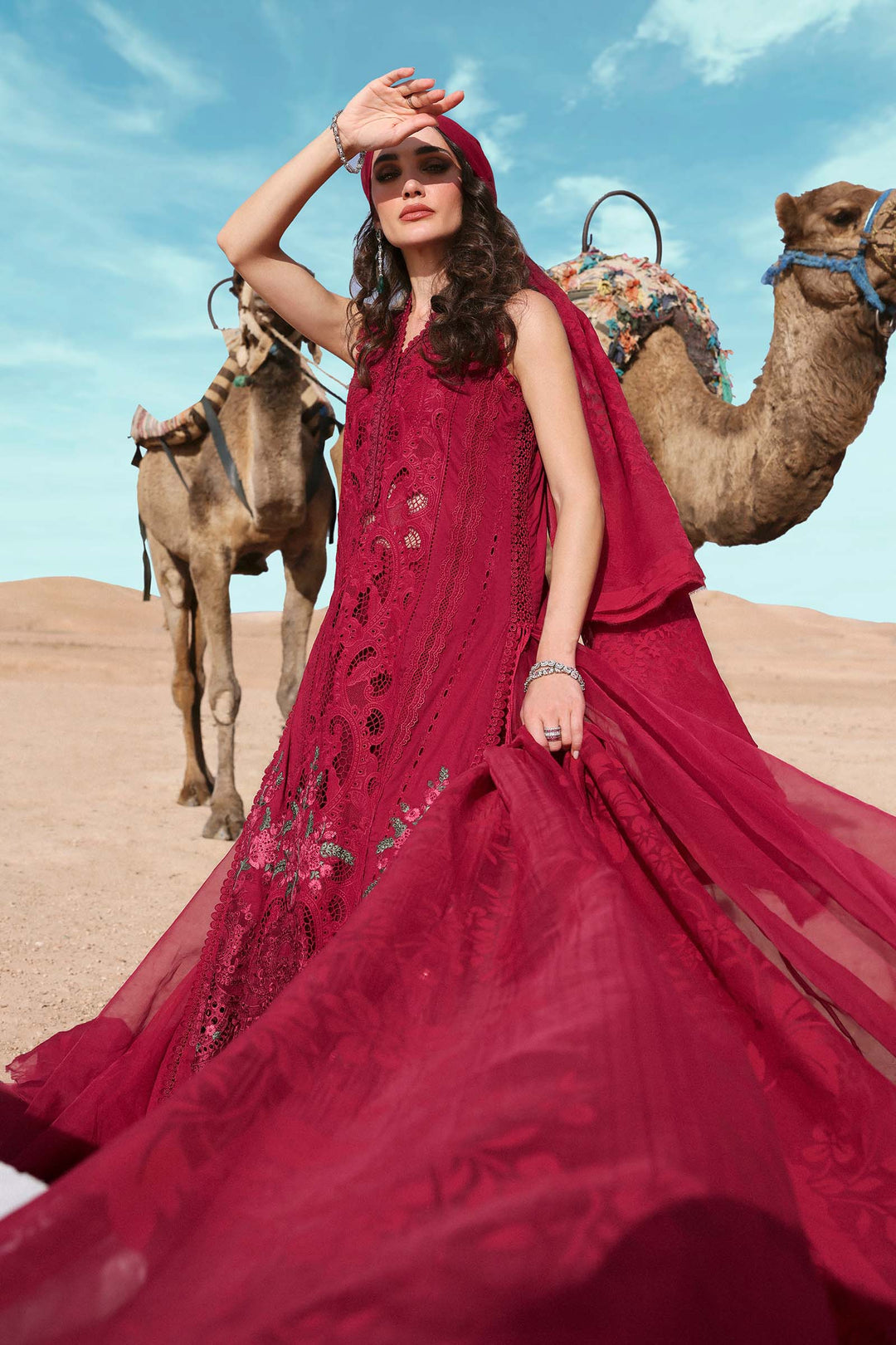 Maria B Embroidered Luxury Lawn 25’