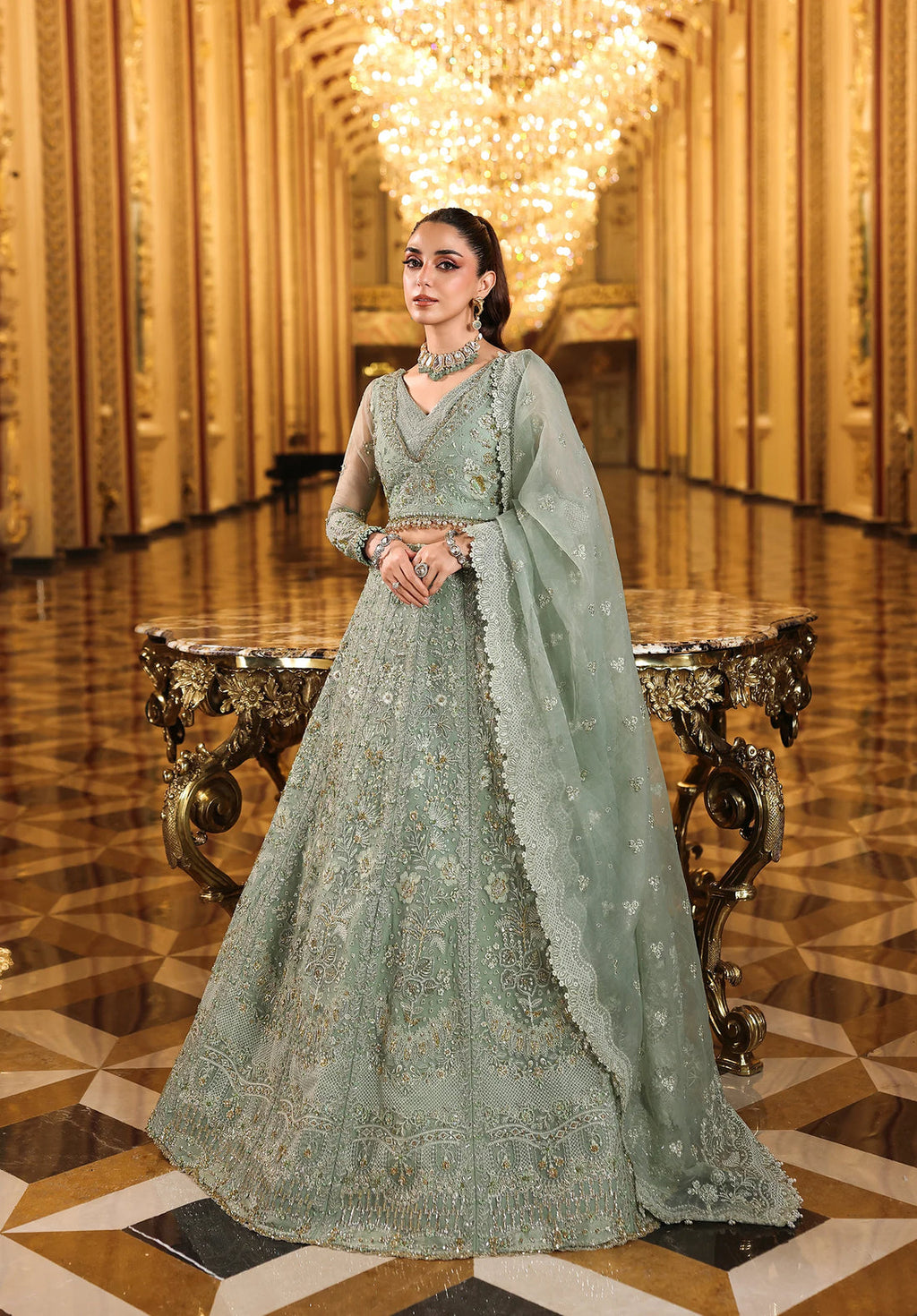 Elaf Premium Hand Made Bridal Dress