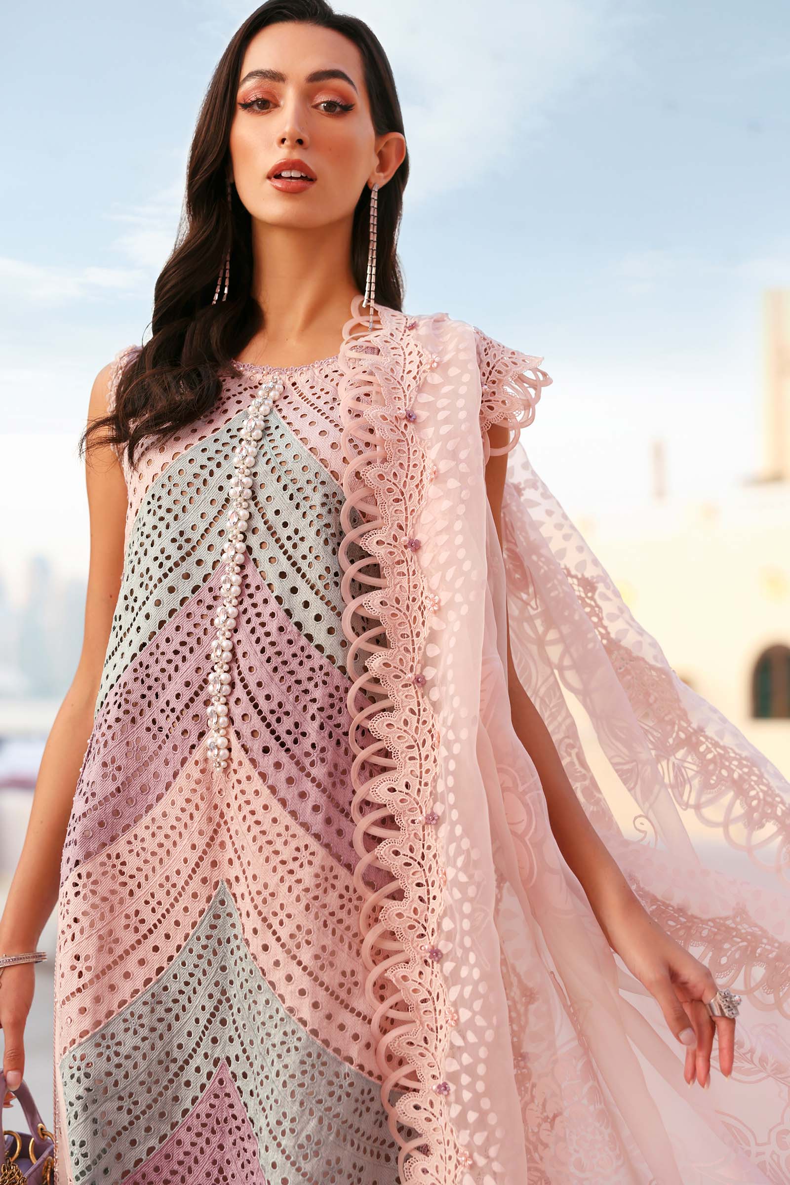 Maria B Embroidered Luxury Lawn Eid Edition 26’