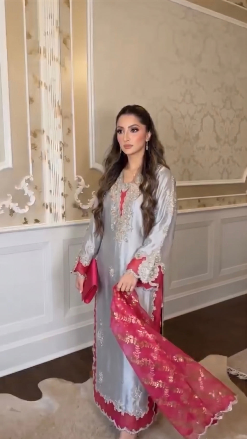 Luxury Hand Made Sheesha Silk Shirt