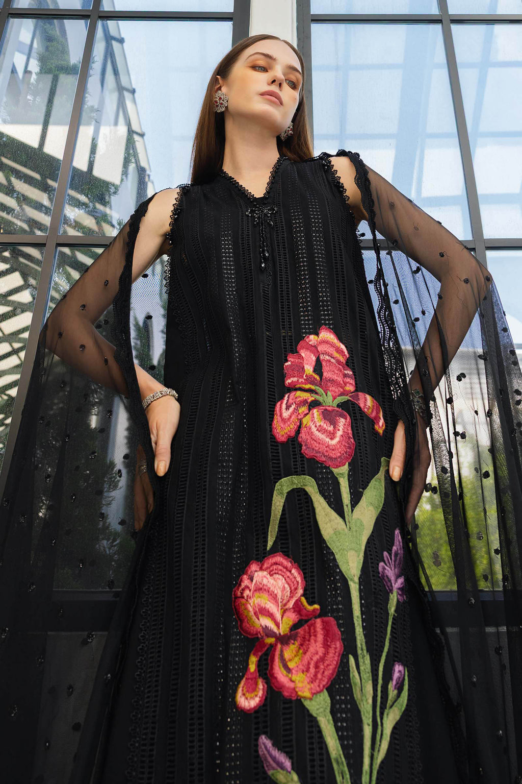 Maria B Embroidered Luxury Lawn