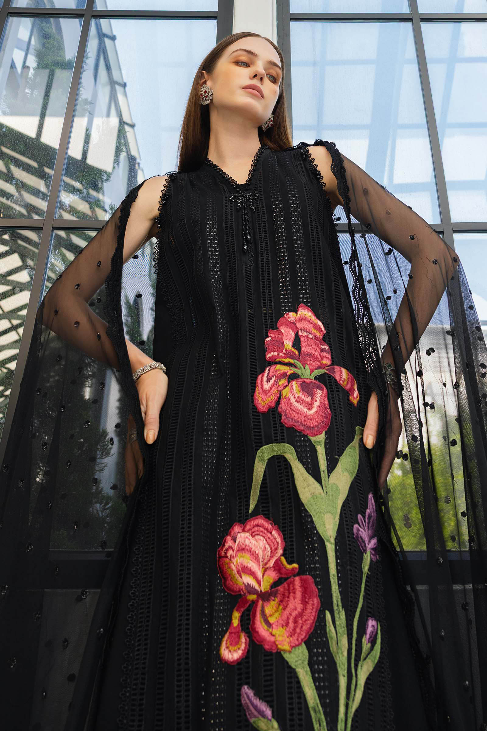 Maria B Embroidered Luxury Lawn