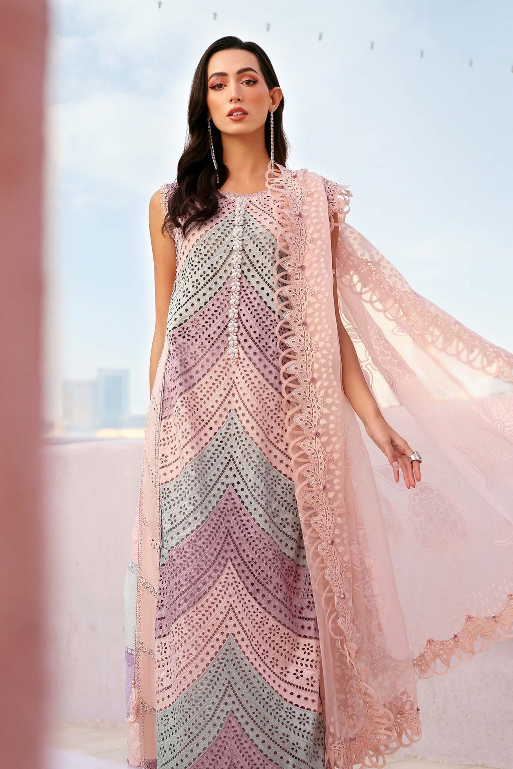 Maria B Embroidered Luxury Lawn Eid Edition 26’