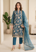 Embroidered Khaadi Net Suit