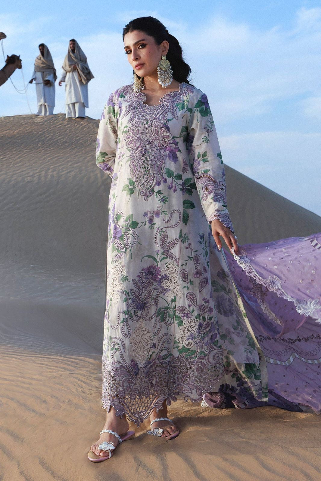 Nureh Embroidered Luxury Lawn