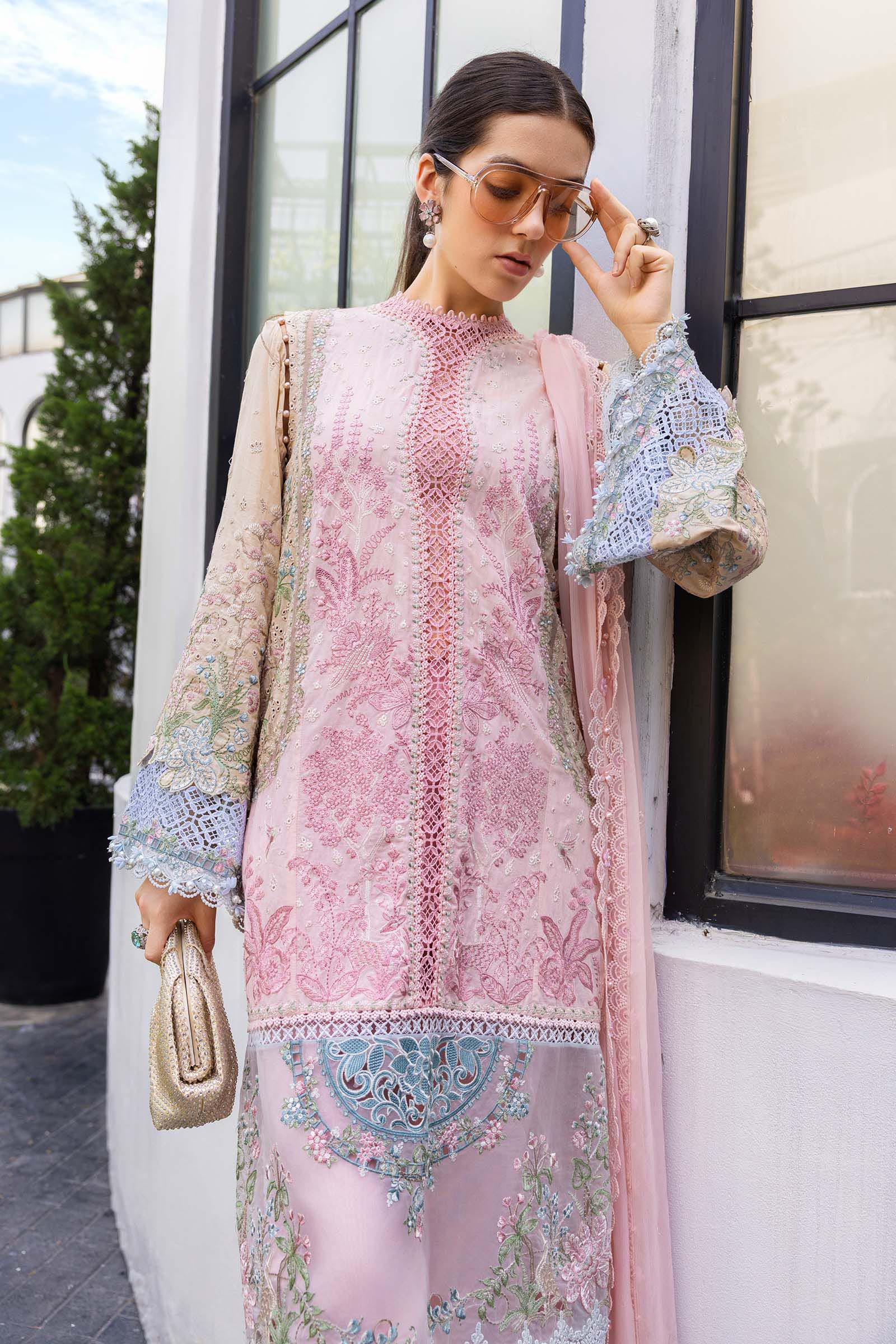 Maria B Embroidered Luxury Lawn Dress