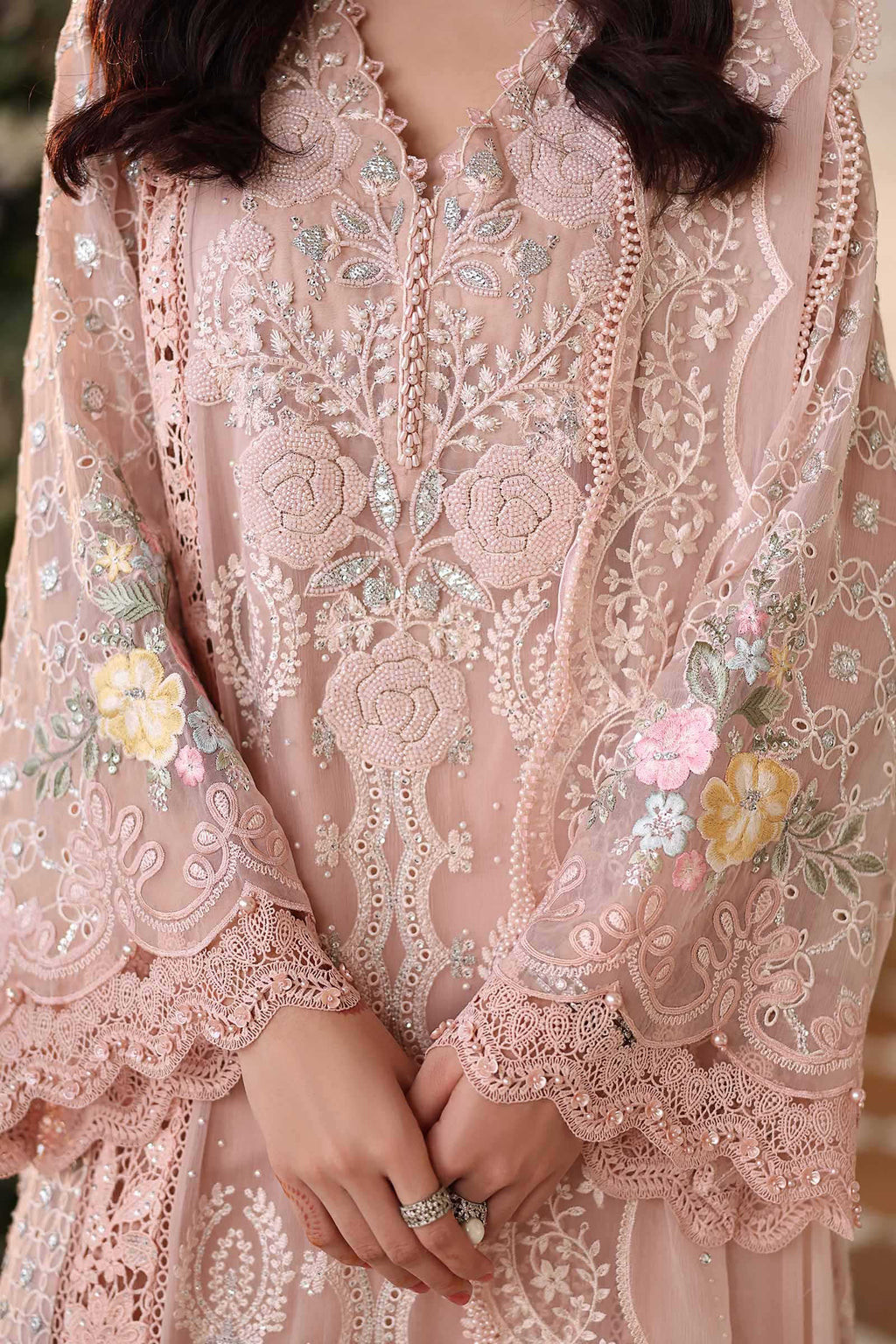 Maria B Embroidered Luxury Chiffon