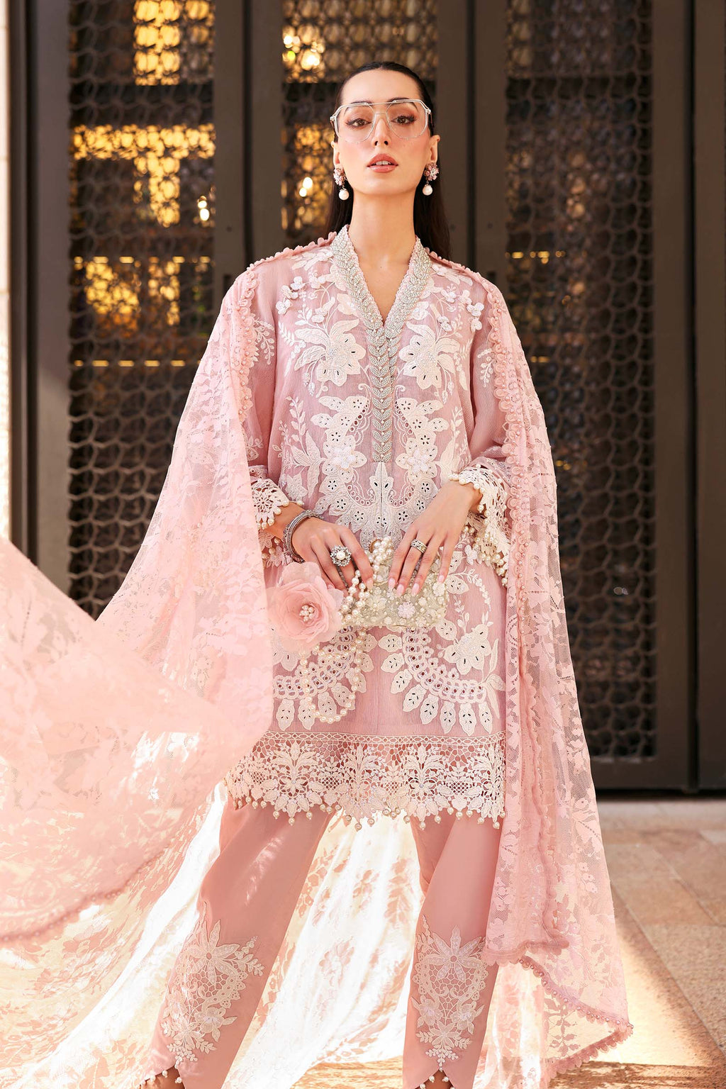 Maria B Embroidered Luxury Lawn