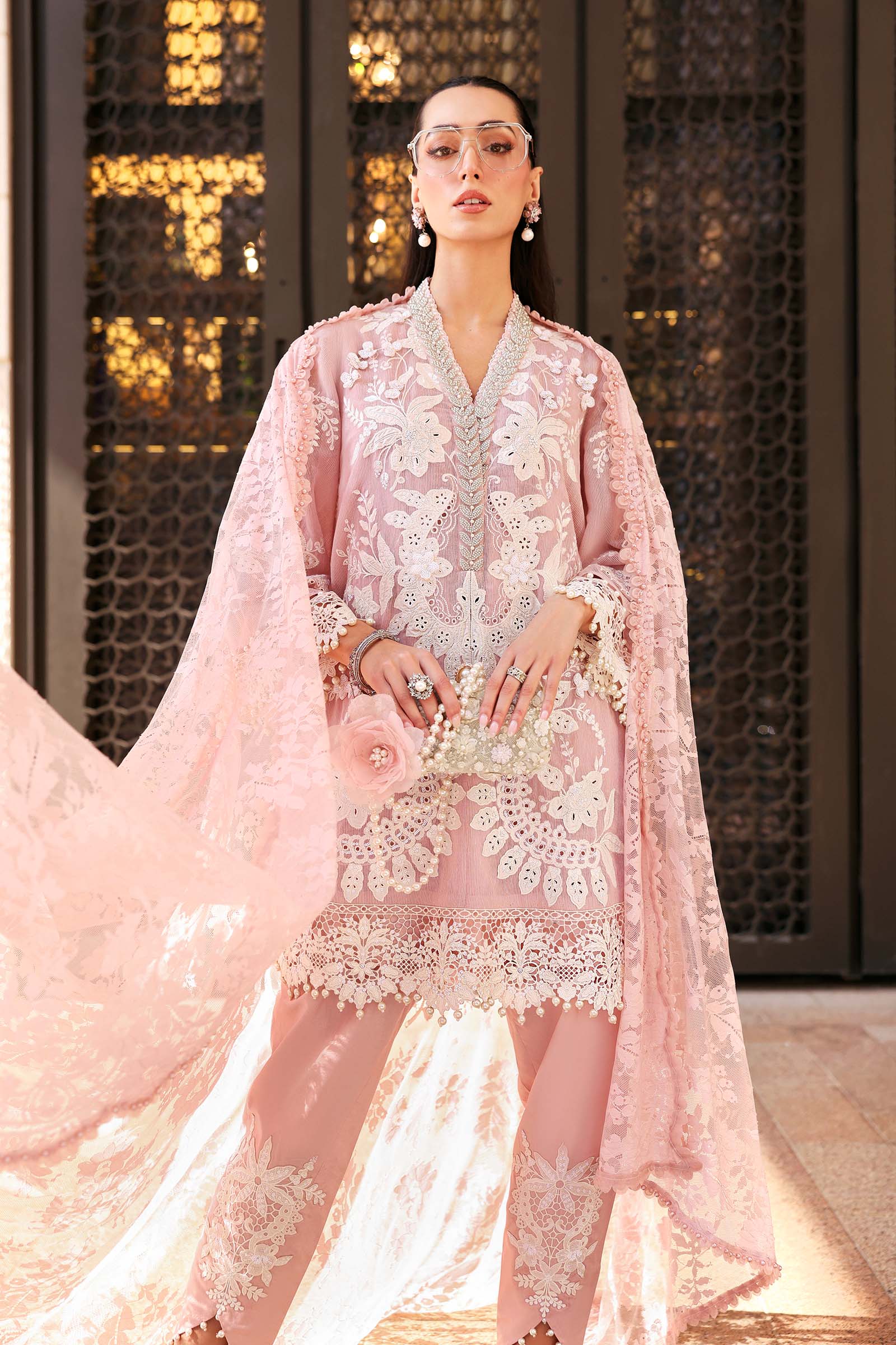 Maria B Embroidered Luxury Lawn