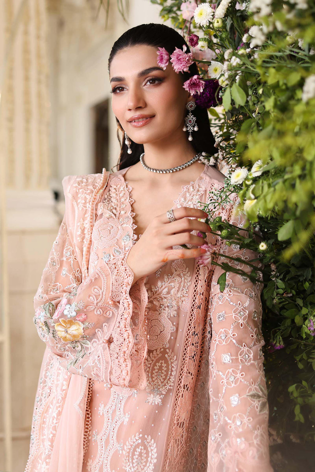 Maria B Embroidered Luxury Chiffon