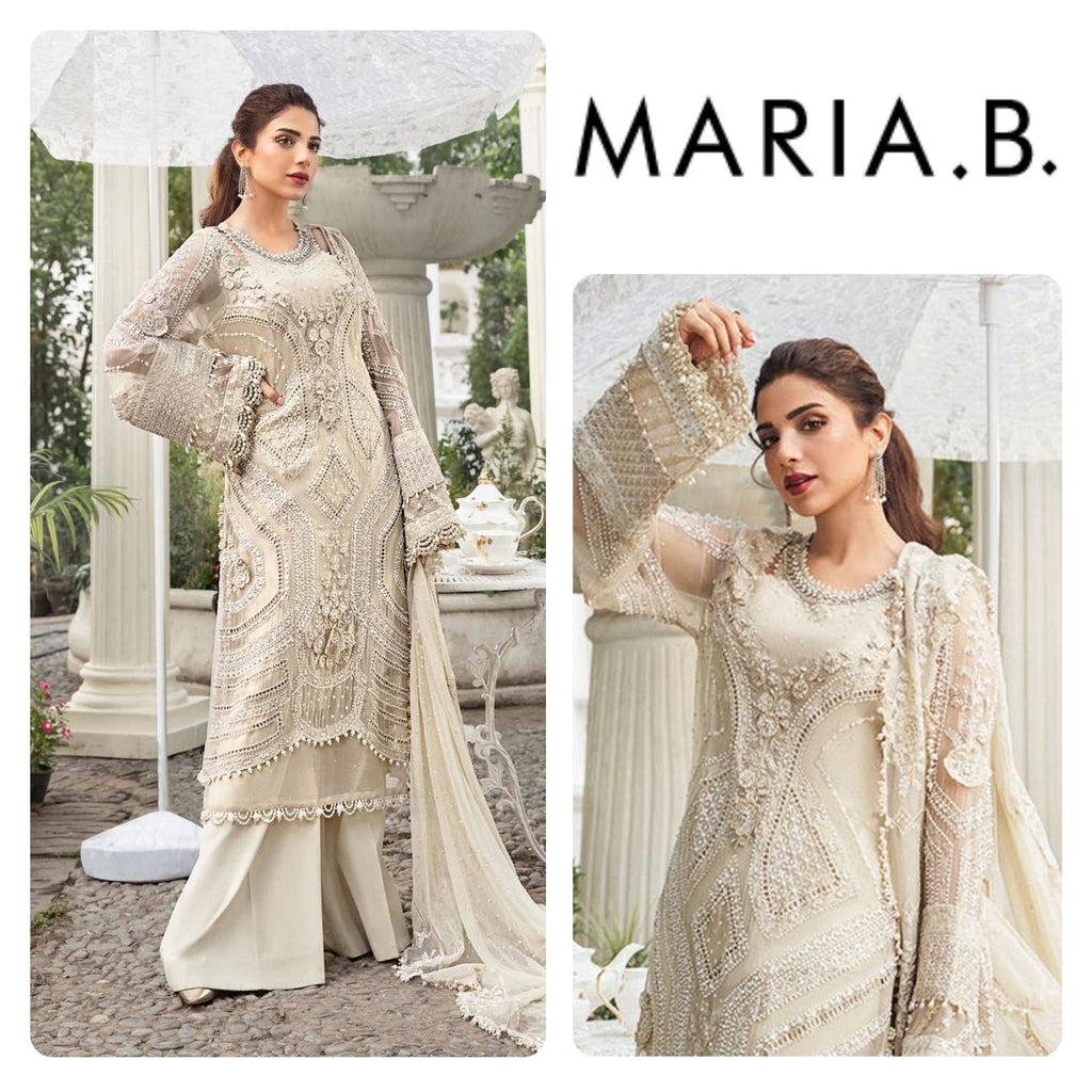 Maria B Embroidered Luxury Lawn