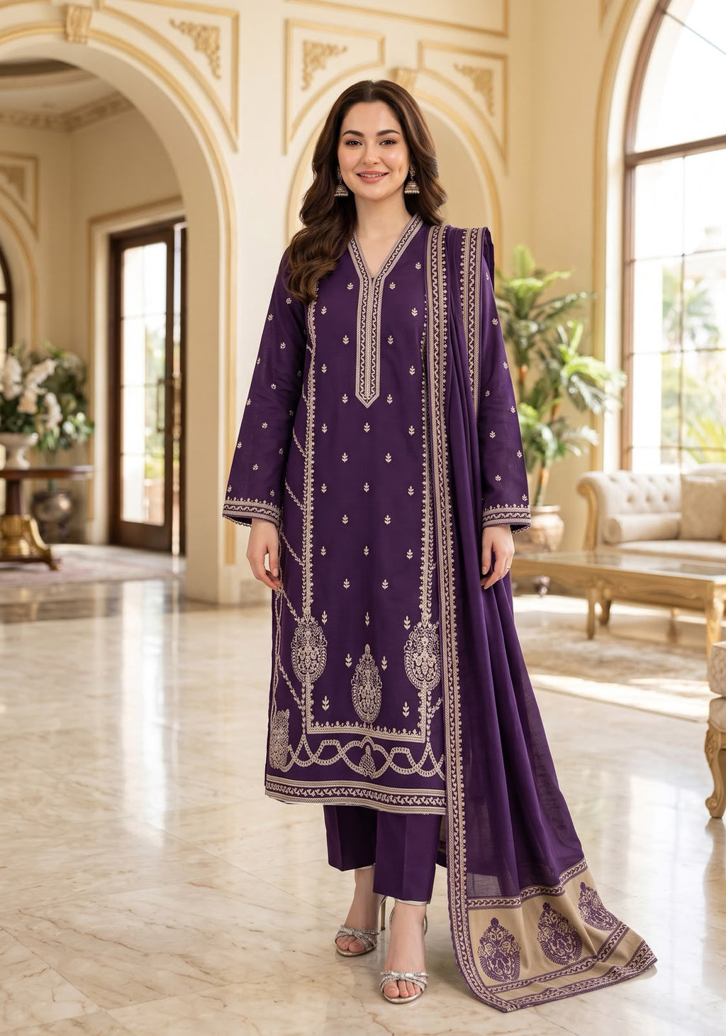 Embroidered Latest Winter Collection 26'