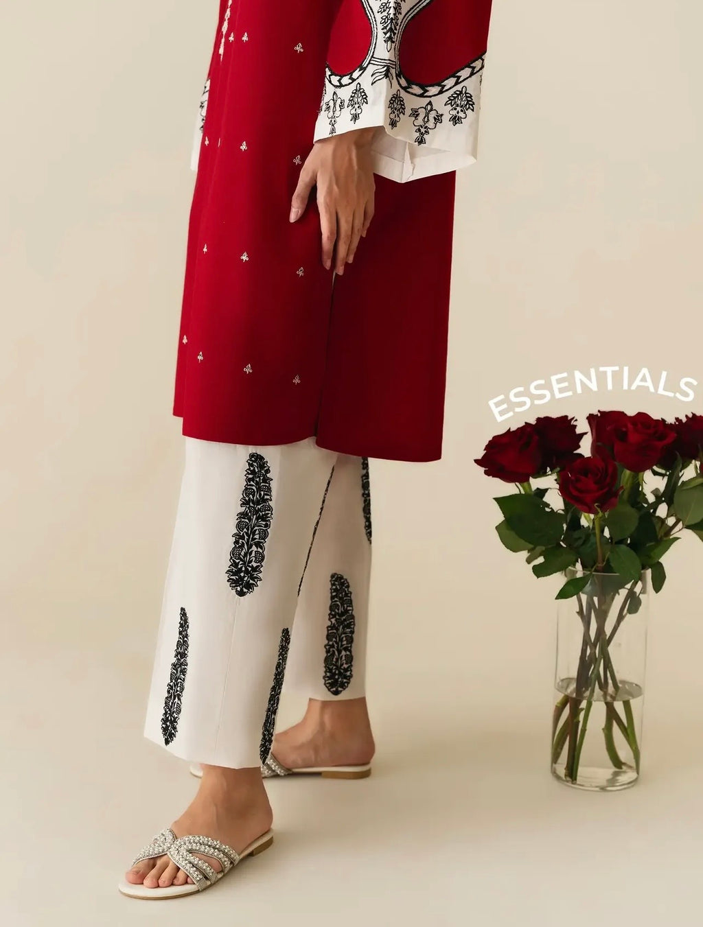 Aghanoor Embroidered Suit