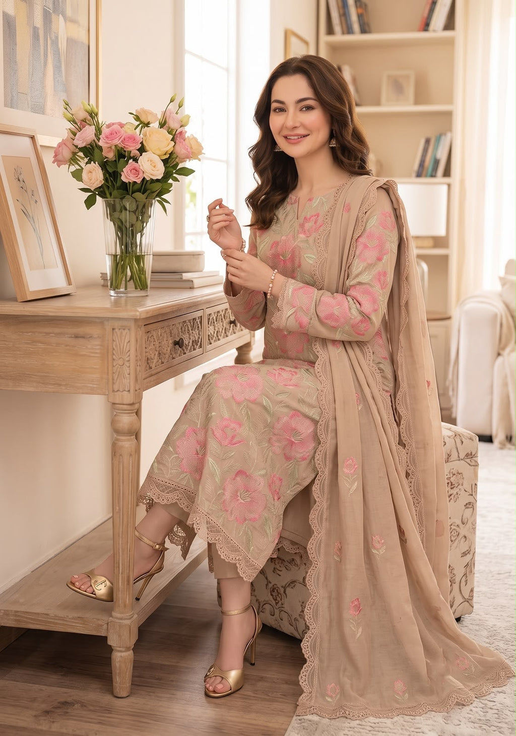 Ghani Embroidered Luxury Lawn