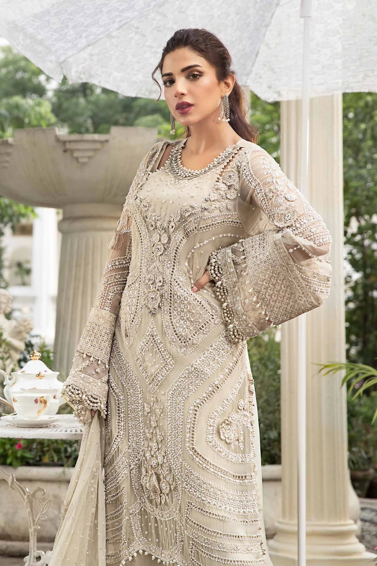 Maria B Embroidered Luxury Lawn