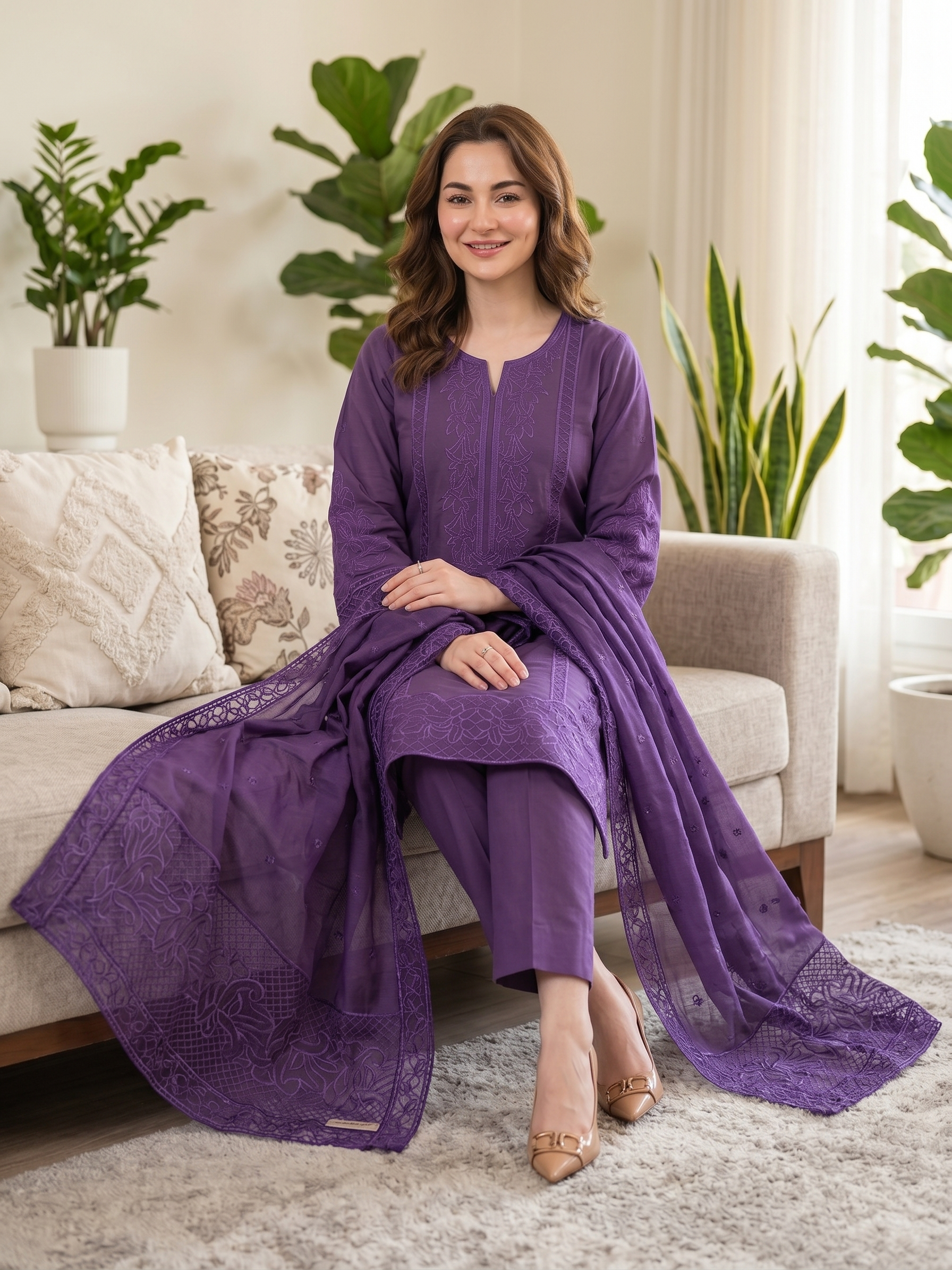 Ghani Embroidered Luxury Lawn