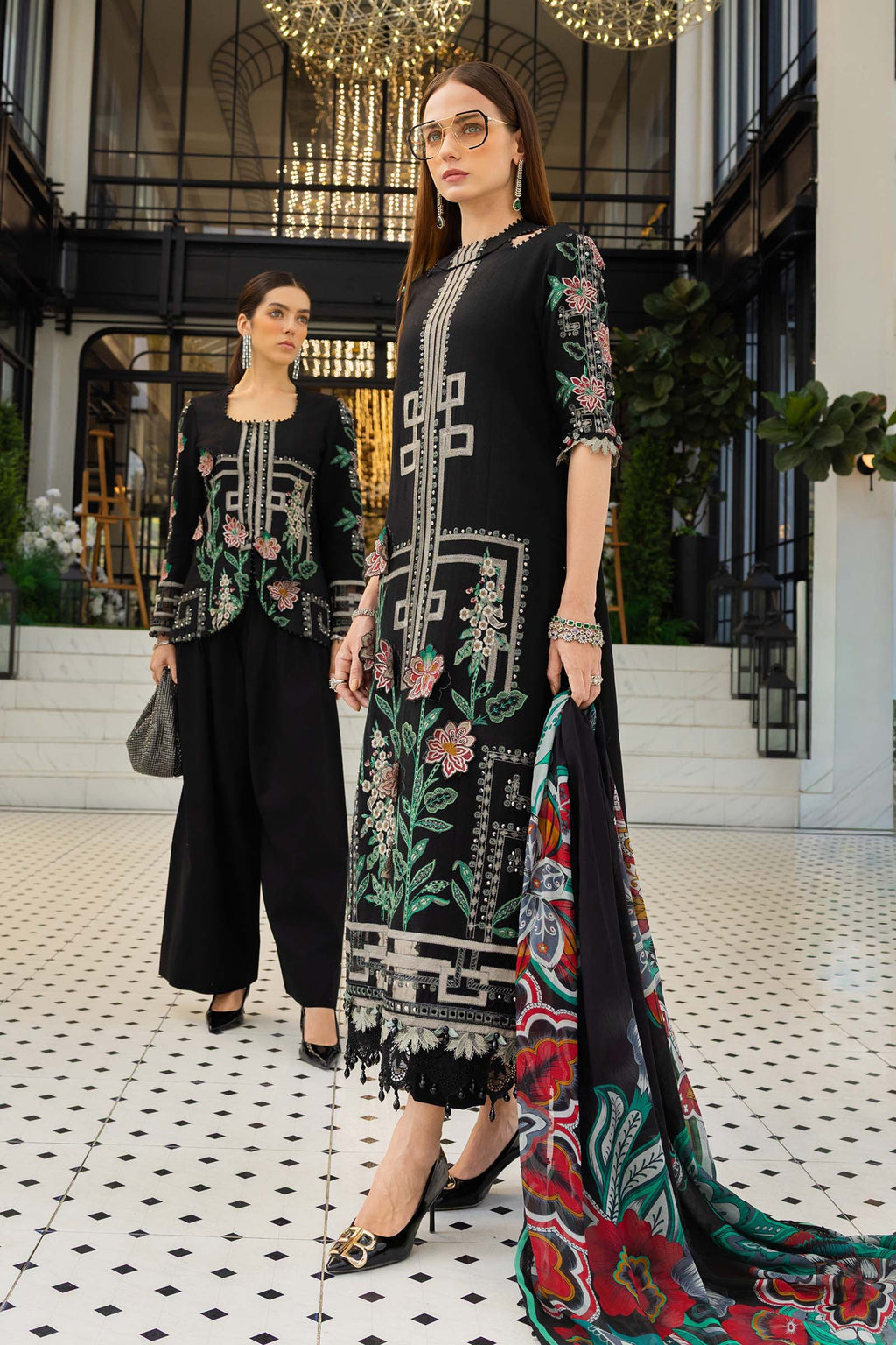 Maria B Embroidered Luxury Lawn