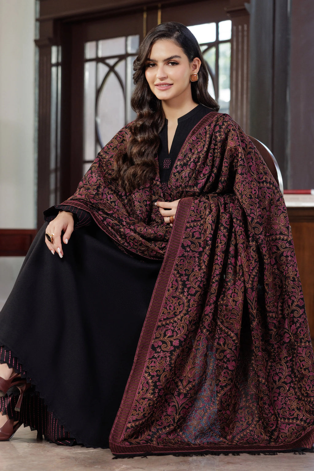 Bareeze Embroidered Luxury Winter Collection