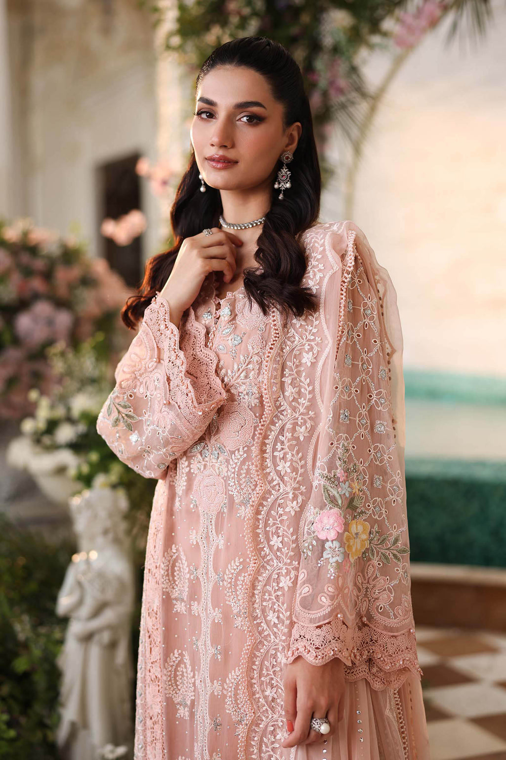 Maria B Embroidered Luxury Chiffon