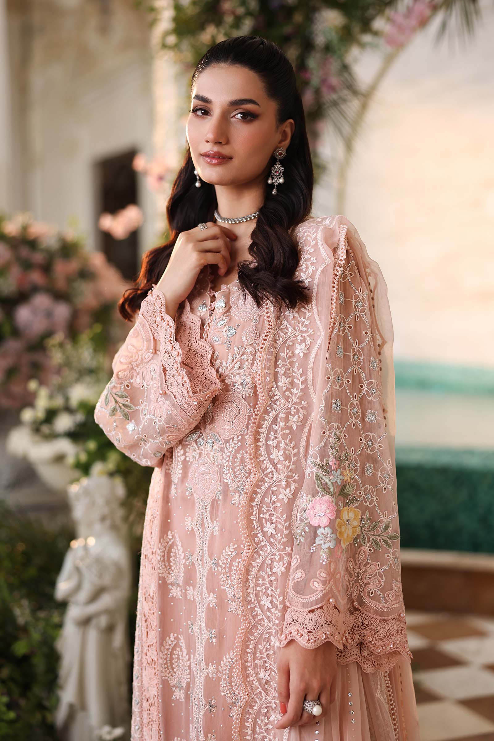 Maria B Embroidered Luxury Chiffon