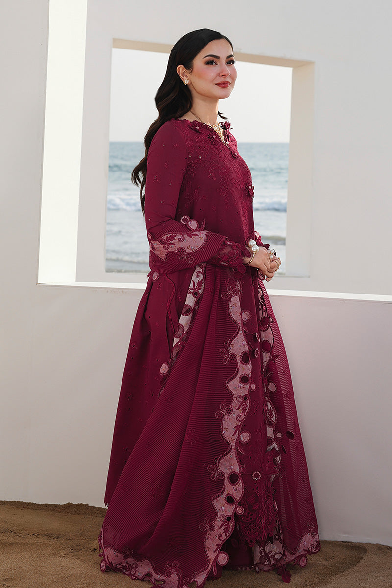 Qalamkar Embroidered Luxury Lawn Nelam