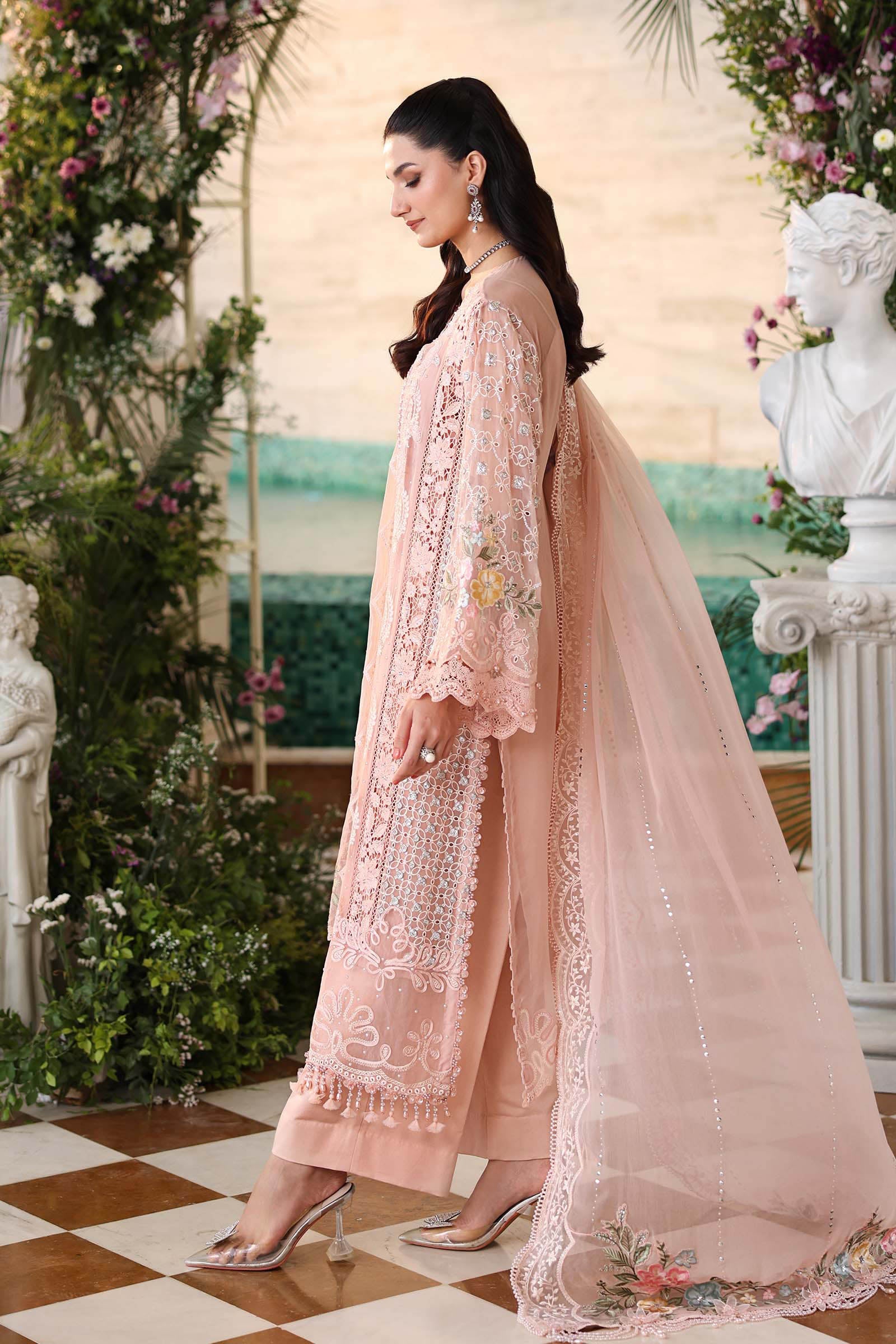Maria B Embroidered Luxury Chiffon