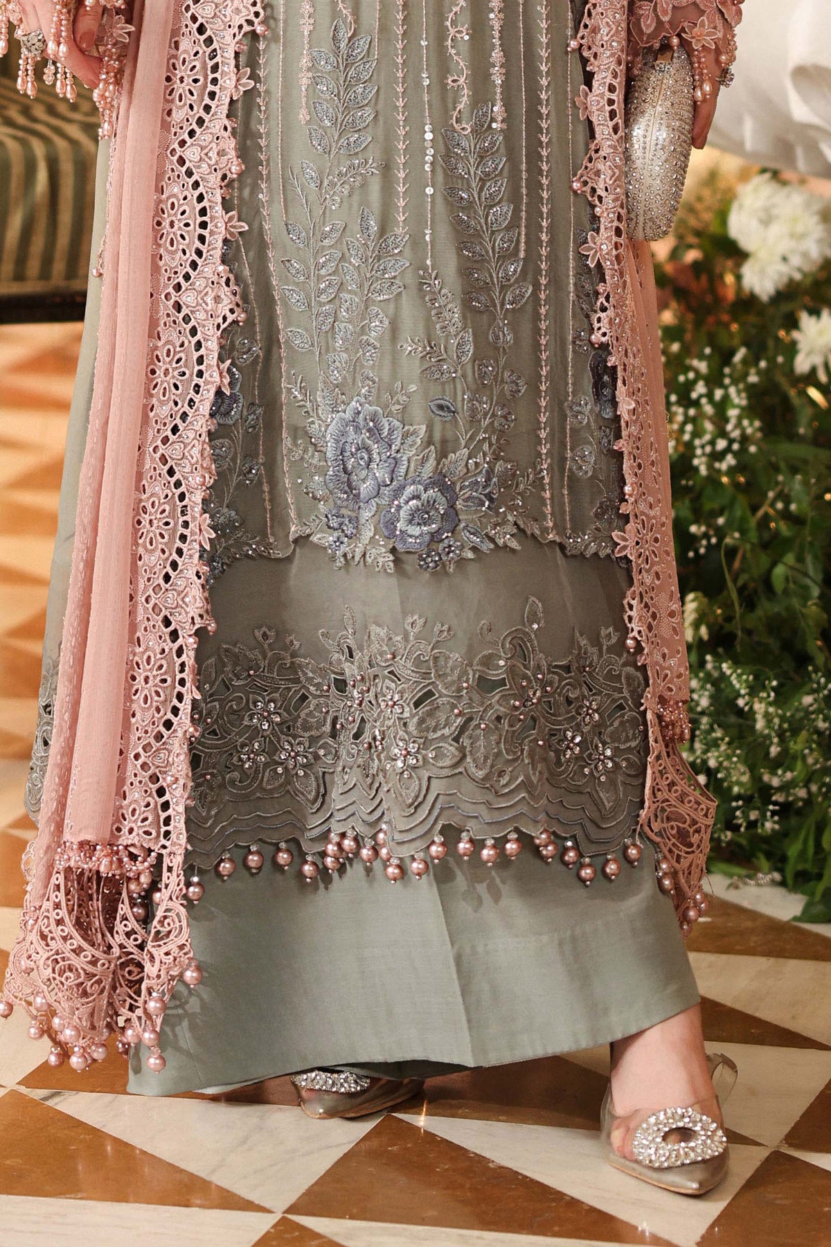 Maria B Luxury Chiffon Dress