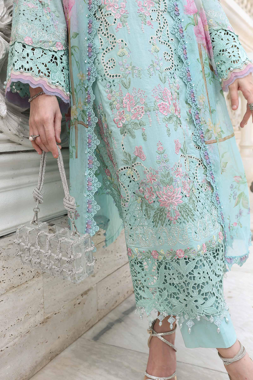 Maria B Embroidered Luxury Lawn