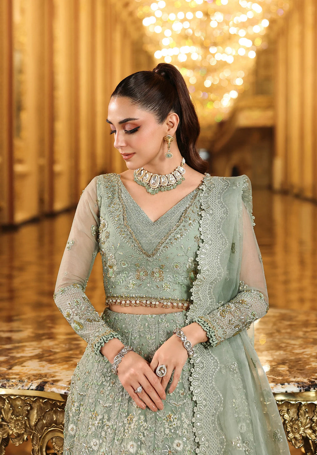 Elaf Premium Hand Made Bridal Dress