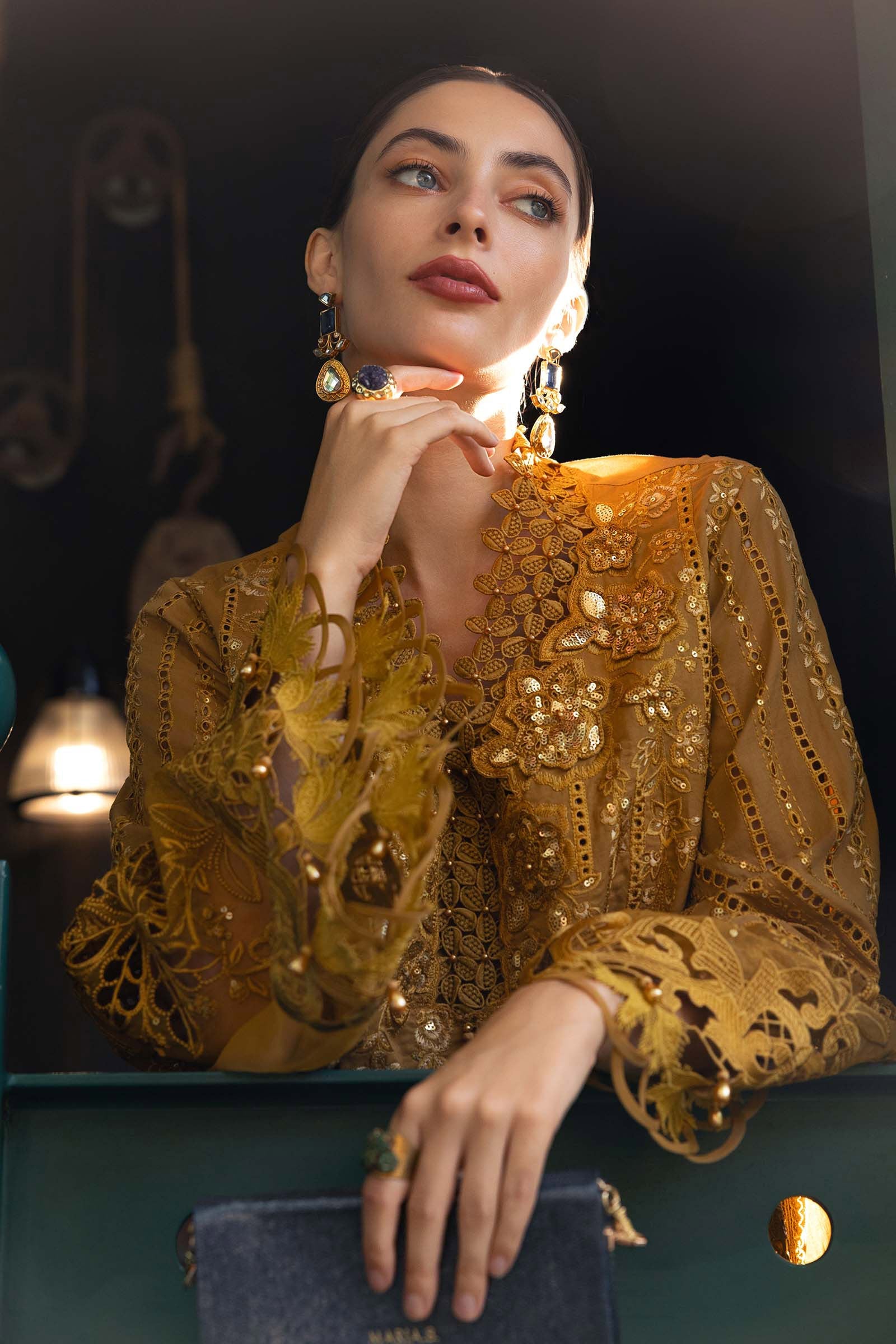 Maria B Embroidered Luxury Lawn