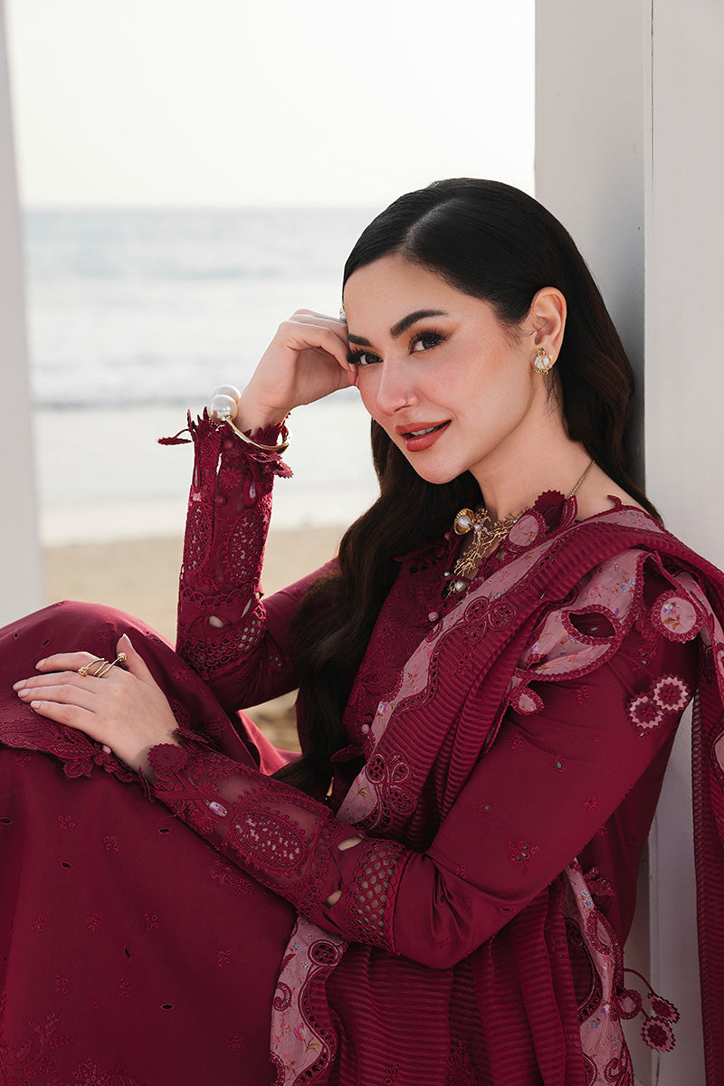 Qalamkar Embroidered Luxury Lawn Nelam