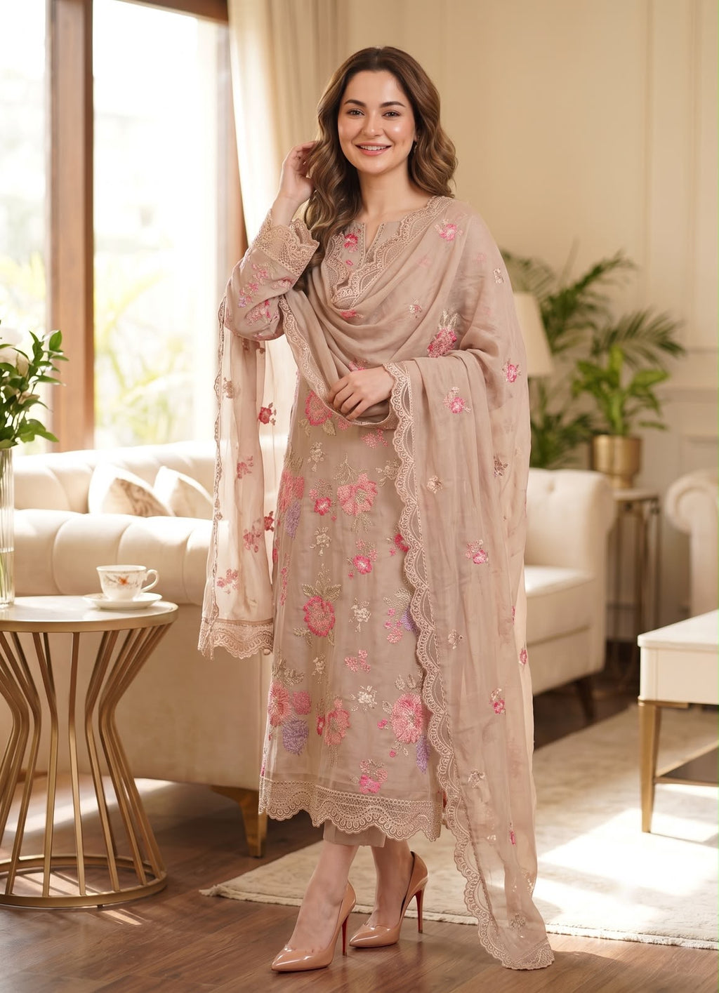 Ghani Embroidered Luxury Lawn