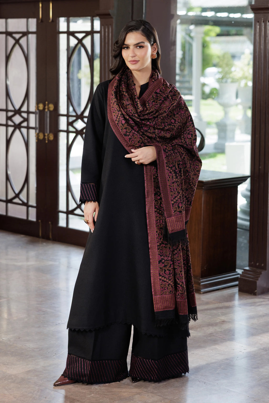 Bareeze Embroidered Luxury Winter Collection