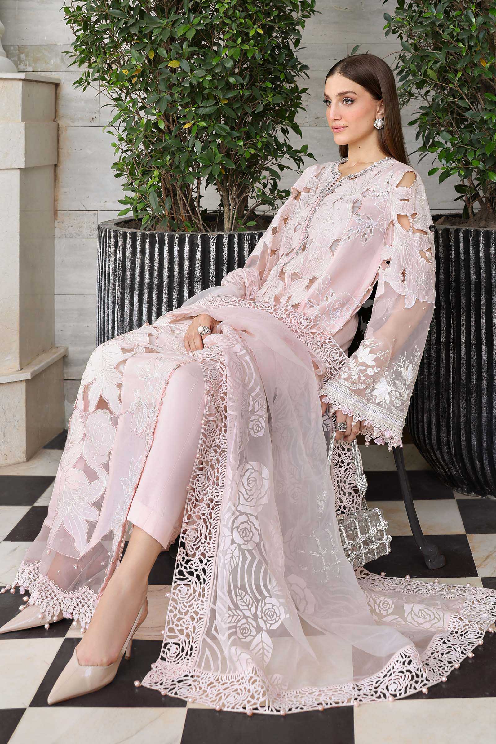 Maria B Embroidered Luxury Lawn