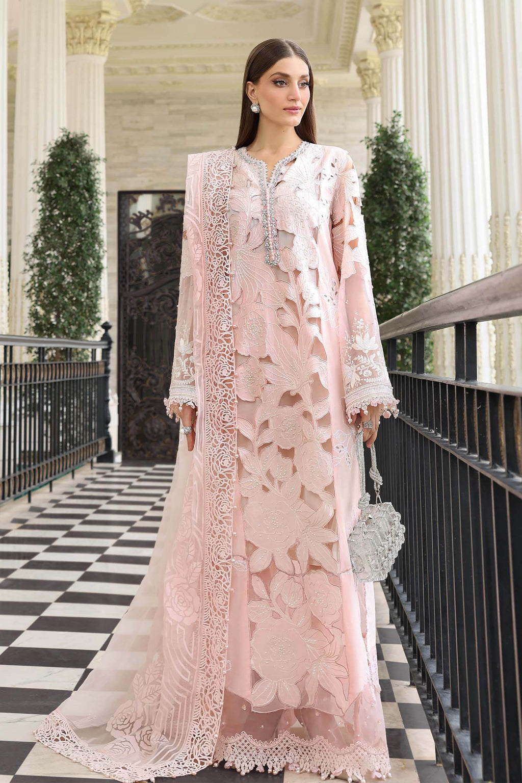 Maria B Embroidered Luxury Lawn
